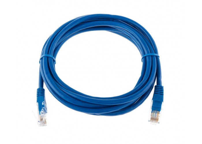 Патч-корд литий Logicpower UTP, RJ45, кат. 5Е, 3м