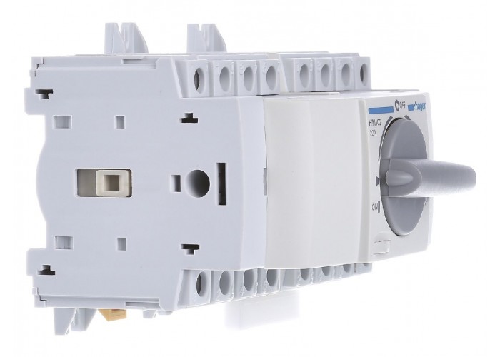 Перемикач Hager HIM402 I-0-II 20А 400/690В 4P 7м