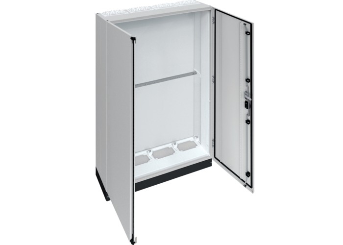 Підлоговий щит Hager FR14S1 Univers IP55/II 1700x1050x275мм із цоколем h=100мм