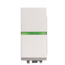 Прохідний вимикач ABB Zenit 2CLA210250N1101 N2102.5 BL 1М (білий)