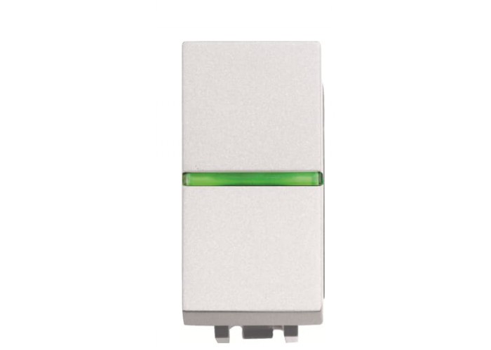 Прохідний вимикач ABB Zenit 2CLA210250N1101 N2102.5 BL 1М (білий)