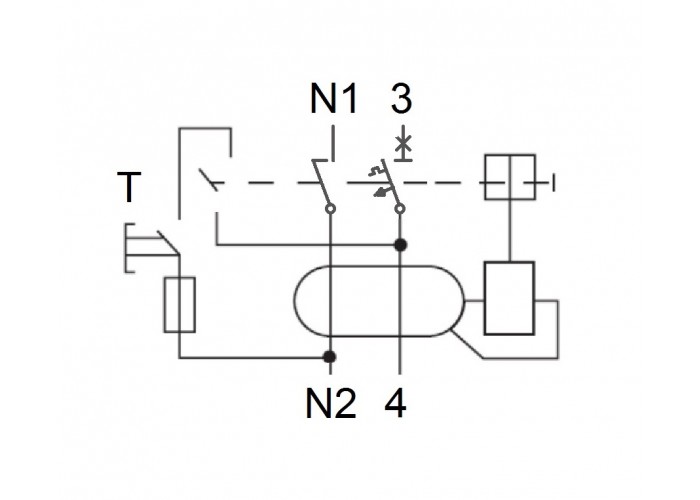 ПЗВ Schrack 10кА/30мА 2P 40А тип AC