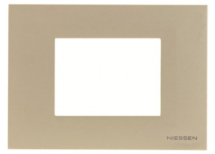 Рамка ABB Zenit 2CLA247300N1901 N2473 CV італійський стандарт 3М (шампань)