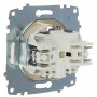 Розетка ABB Cosmo 619-010200-243 с заземлением и шторками (белая)