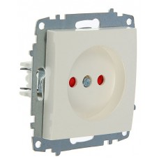 Розетка ABB Cosmo 619-010200-286 із шторками (біла)
