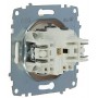 Розетка ABB Cosmo 619-010200-286 із шторками (біла)