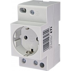 Розетка на DIN-рейку ETI 002414020 t-2P+Z Schuko (P)