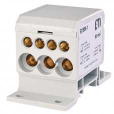 Розподільний блок ETI 001102400 EDBM-1 (160А 1x4-50; 3x2.5-25; 4x2.5-16)