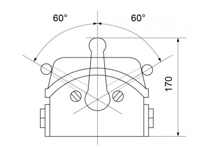 Разъединитель 1-0-2 на 100А (qs5-100P/4) Аско [a0100010012]