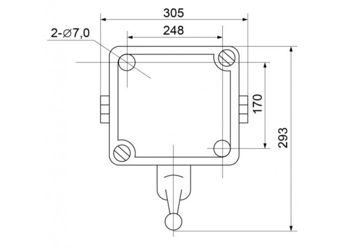 Разъединитель 1-0-2 на 100А (qs5-100P/4) Аско [a0100010012]