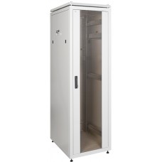 Сірий серверний шафа 19" ITK LN35-18U66-G LINEA N 18U 600х600мм