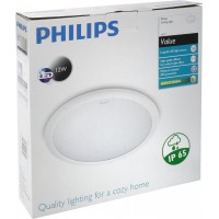 Стельовий пиловологозахищений світильник Philips 915004489401 31817 LED 12Вт 6500K IP65 White
