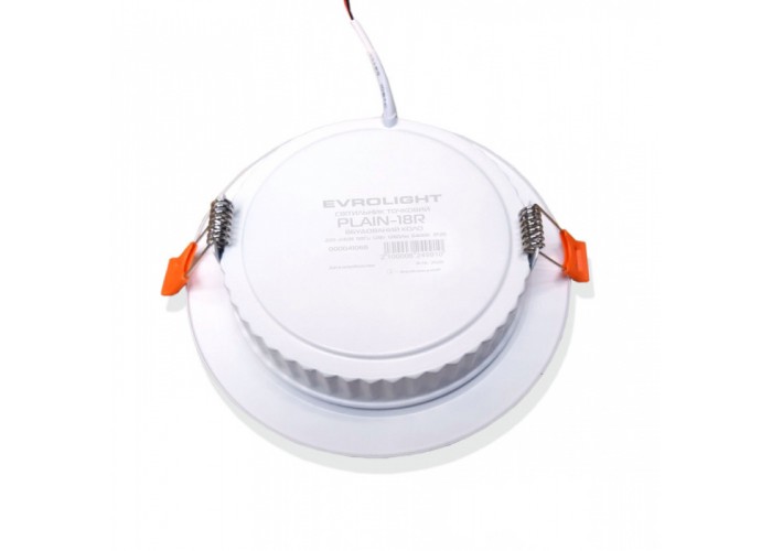 Точечный светильник Evrolight 41066 Plain-18R 18Вт 6400К (врезной размер 132мм)