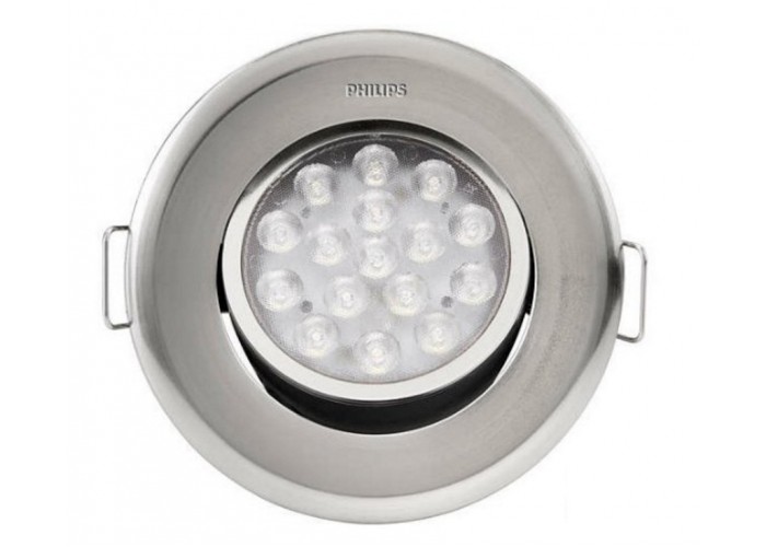 Точковий поворотний світильник Philips 915005089001 47040 5Вт 2700K Nickel