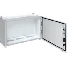Трисекційна шафа Hager FR33S Univers IP55/II 500x800x275мм (сірий)