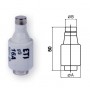 Запобіжник ETI 002312405 D II gG 16A/500V (E27)