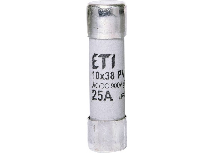Предохранитель ETI 002625035 CH 10x38 gR-PV 25A 900V (30kA)
