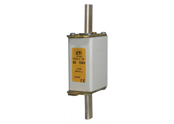 Запобіжник ETI 004110508 NH-0 gR-PV 160A 750V DC