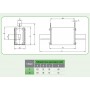Запобіжник ETI 004110508 NH-0 gR-PV 160A 750V DC
