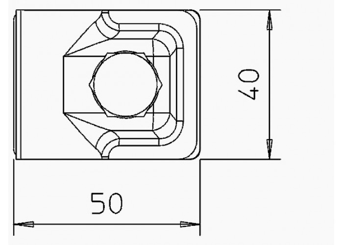З'єднувач OBO Bettermann (5311590) Vario 249 8-10X16 VA з нержавіючої сталі
