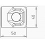 З'єднувач OBO Bettermann (5311590) Vario 249 8-10X16 VA з нержавіючої сталі