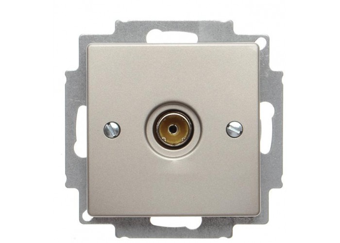 TV розетка ABB Basic 55 2CKA001724A4310 1743-01-93-507 (шампань)