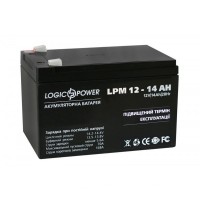 Акумулятор LogicPower AGM LPM 12-14 AH 12В