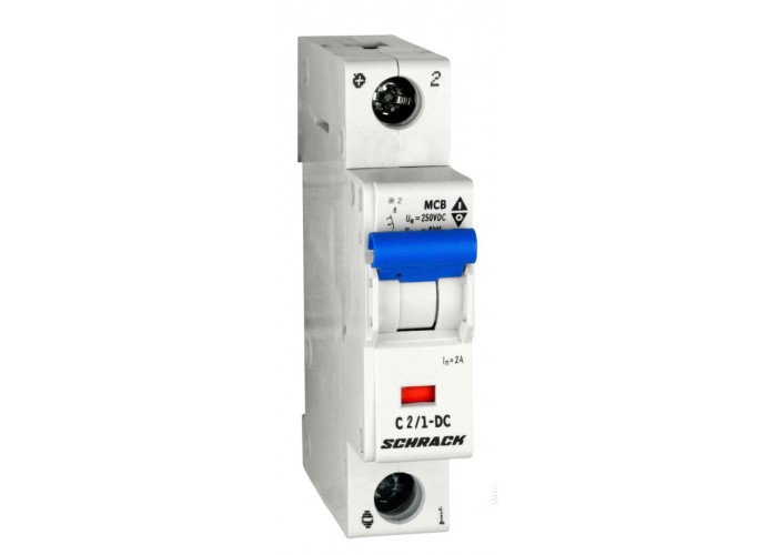 Автоматичний вимикач Schrack Technik BM015102ME 250В DC 2А