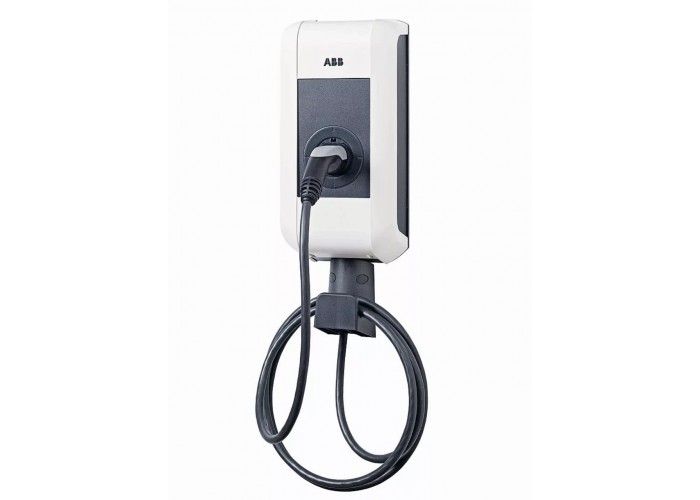 Автомобільна зарядна станція змінного струму ABB EVLunic B W4.6-T-0-0 Wallbox AC Type 2 4.6кВт
