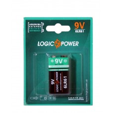 Батарейки LogicPower Alkaline 6LR61