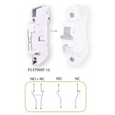 Блок-контакт ETI 002159031 PS-ETIMAT 10 (1НЗ+1НЗ)