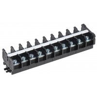 Блок затискачів IEK YZN43-10-025-K02 БЗН TK-100 25мм² 100А 10 пар на DIN-рейку