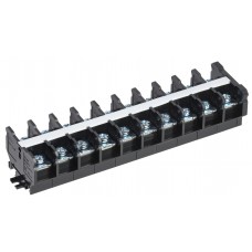 Блок затискачів IEK YZN43-10-025-K02 БЗН TK-100 25мм² 100А 10 пар на DIN-рейку