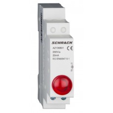 Червоний модульний LED індикатор Schrack AZ106801 230В AC
