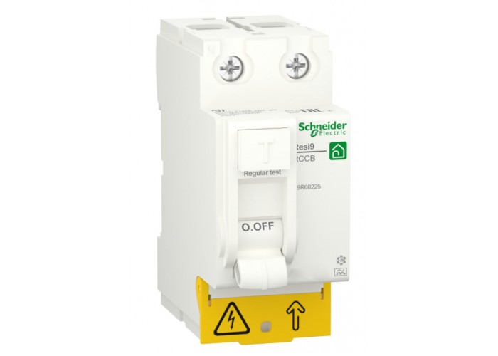 Диференціальне реле Schneider Electric R9R65263 RESI9 2P 63A 300мА А-S