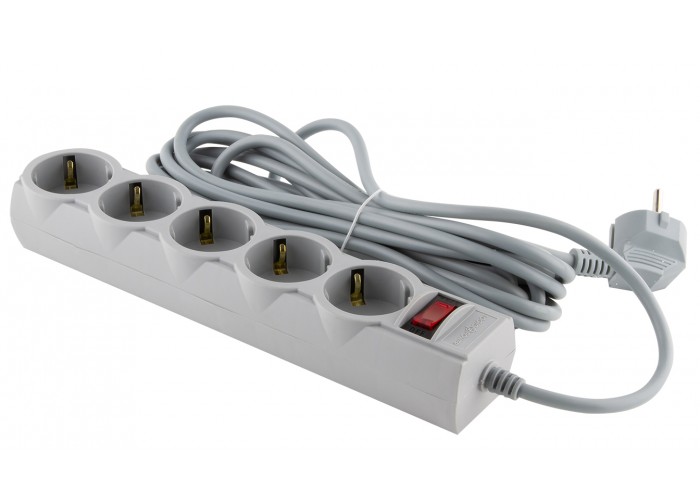 Фільтр мережі LogicPower LP9588 LP-X5 5м Grey