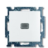 Кнопковий вимикач з підсвічуванням ABB Basic 55 2CKA001413A1084 2026 UCN-92-507 (слонова кістка)