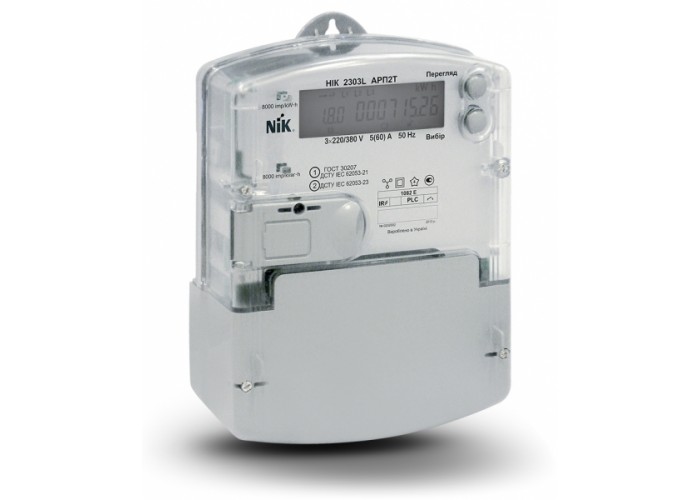 Счётчик электроэнергии NIK 2303L АРП1 1080 MCЕ (5-100A,+PLC)
