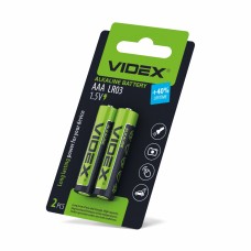 Лужна батарея Videx LR03 AAA (LR03/AAA 2pcs SB) 2 шт