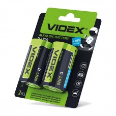 Лужна батарея Videx LR20 D (LR2O/D 2pcs BC) 2 шт