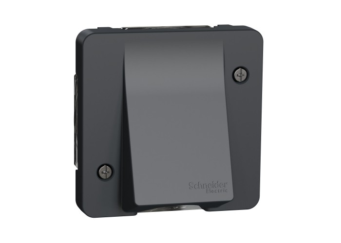 Накладка для виведення кабелю Schneider Electric MUR37931 IP55 (антрацит)