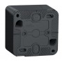Накладний кнопковий вимикач Schneider Electric MUR35026 IP55 (антрацит)