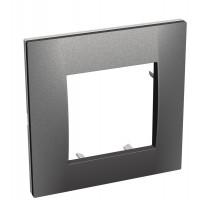 Одномісна рамка Schneider Electric Altira ALB45790 (графіт)