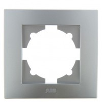Однопостова рамка ABB Cosmo 612-011000-271 (алюміній)