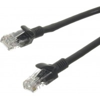 Патч-корд EMT 4-0241 UTP RJ-45 cat.5e 2м (чорний)