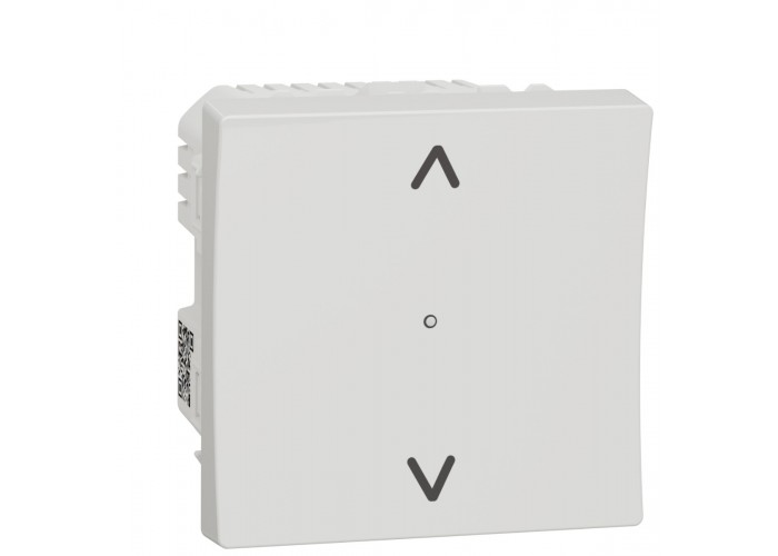 Переключатель Schneider Electric NU350818 Wiser для управления жалюзи (белый)