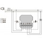 Переключатель Schneider Electric NU350818 Wiser для управления жалюзи (белый)