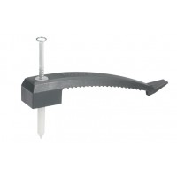 Плоска скоба для кабелю Schneider Electric IMT39078 6xØ12 із цвяхом