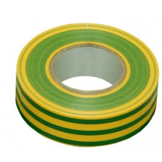 ПВХ ізолента 0,13х15мм жовто-зелена 10 метрів IEK
