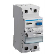 ПЗВ Hager CGA240D, 2х40 А 500 мА, А, 2м